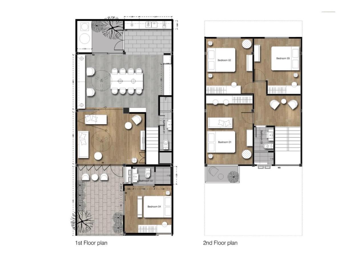 Вілла Aridom Designer Loft House Бангкок Екстер'єр фото